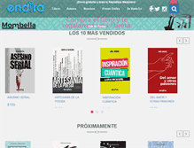 Tablet Screenshot of endira.com.mx